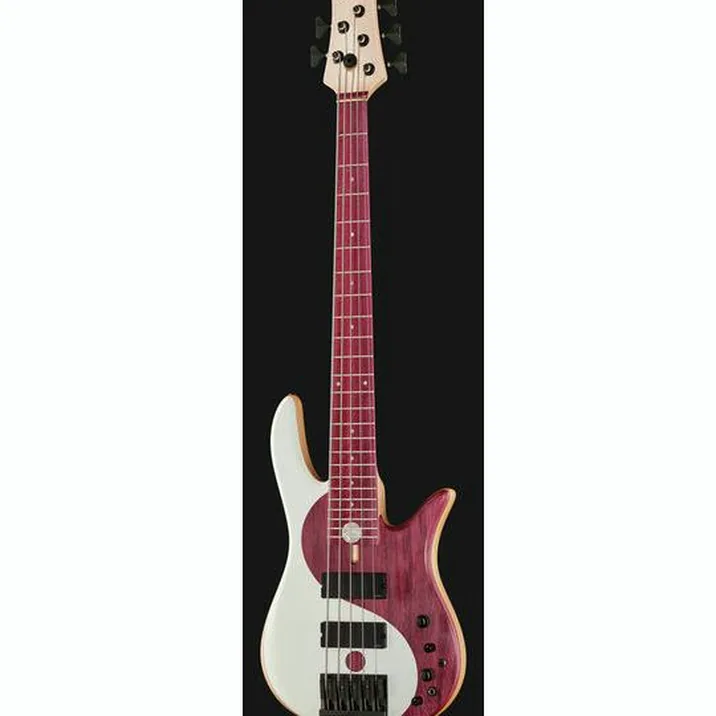Fodera Yin Yang Std 5 Purple/WH EMG