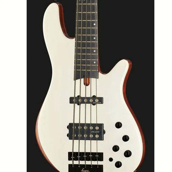 Franz Bassguitars Merak 5 Headless White