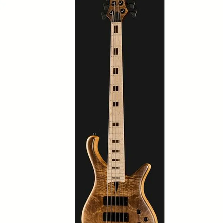 Franz Bassguitars Sirius 5 DC Walnut Burl