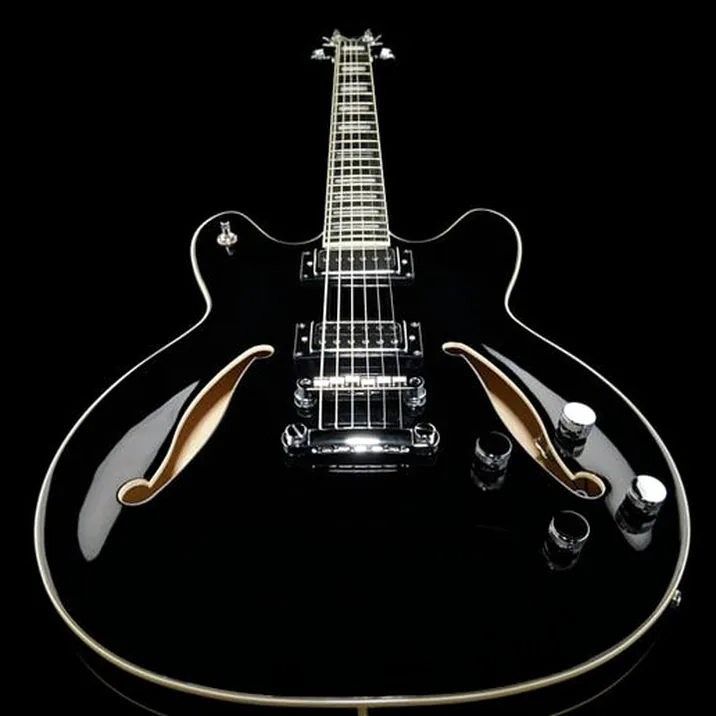 Hagstrom Viking Deluxe Baritone Bk
