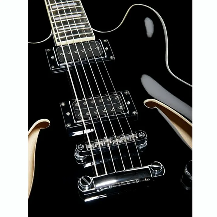 Hagstrom Viking Deluxe Baritone Bk