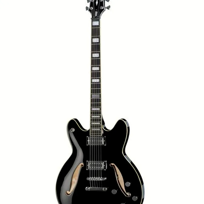 Hagstrom Viking Deluxe Baritone BK