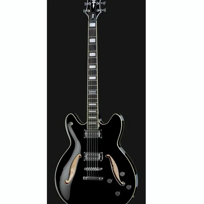 Hagstrom Viking Deluxe Baritone BK