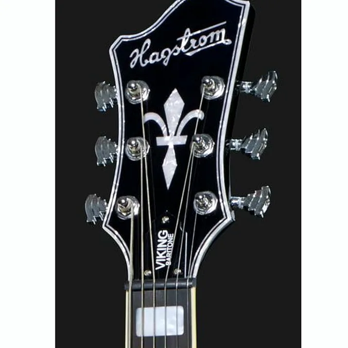 Hagstrom Viking Deluxe Baritone Bk