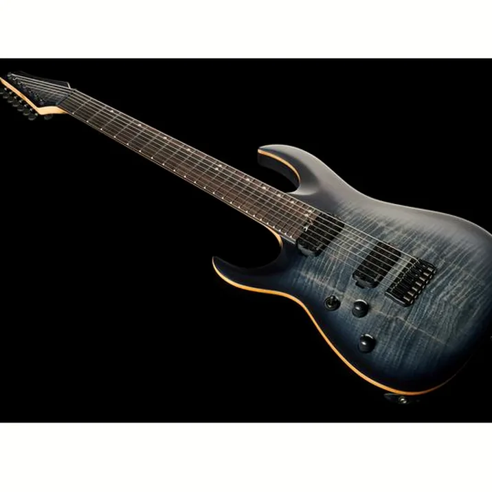Harley Benton Amarok 7 Lh Bknt Flame Burst