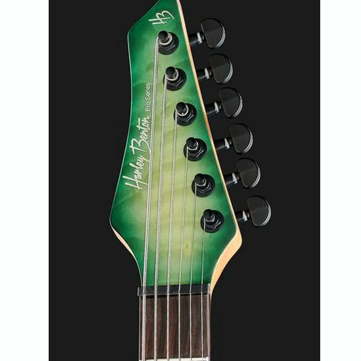 Harley Benton Amarok Bt Egnt Quilted Burst