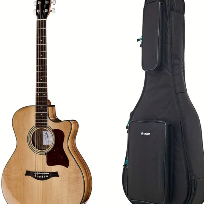 Harley Benton Baritone CLG-414BCE NT w/Bag
