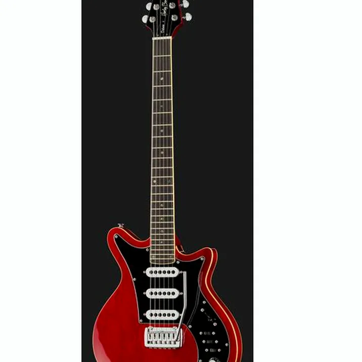 Harley Benton BM-75 Trans Red Deluxe Series