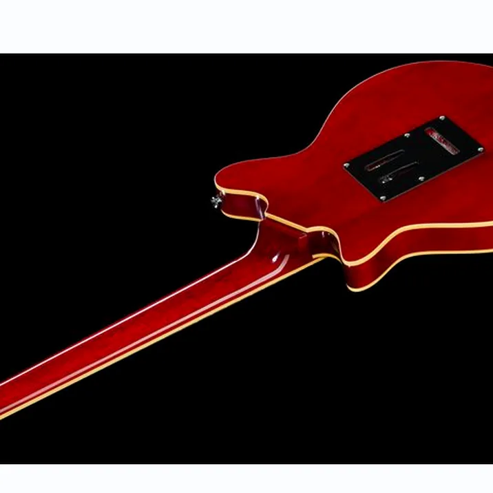Harley Benton Bm 75 Trans Red Deluxe W Case