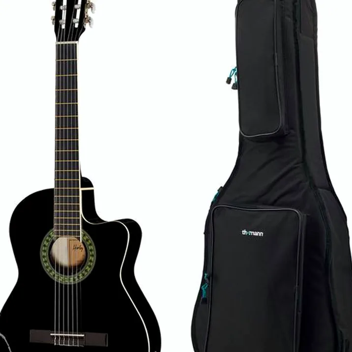 Harley Benton CG200CE-BK w/Bag