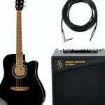 Análisis de la Harley Benton CLD-60SCE BK Cust. Line Bundle : ¿La mejor guitarra acústica?