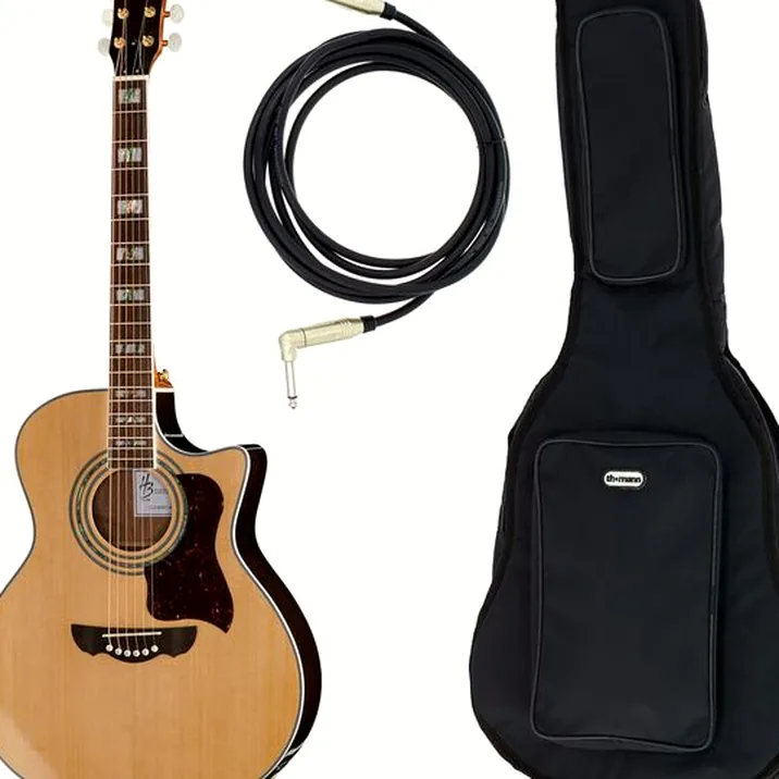 Harley Benton CLJ-503CE WN w/Bag