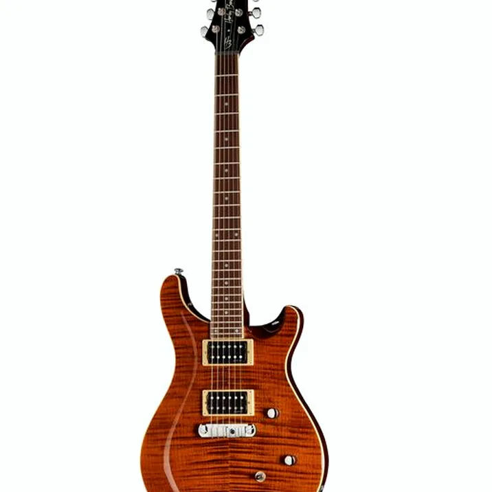 Harley Benton CST-24 Amber Stripes
