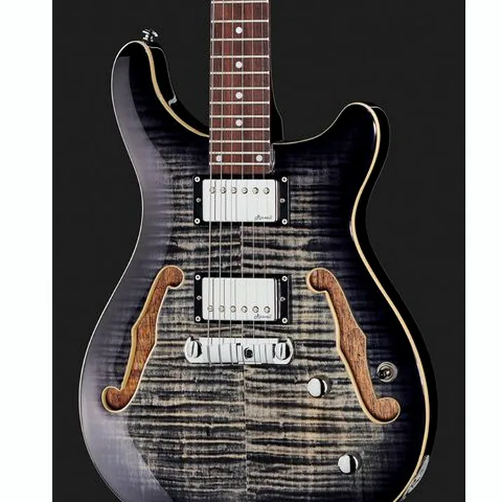 Harley Benton Cst 24Hb Charcoal Flame