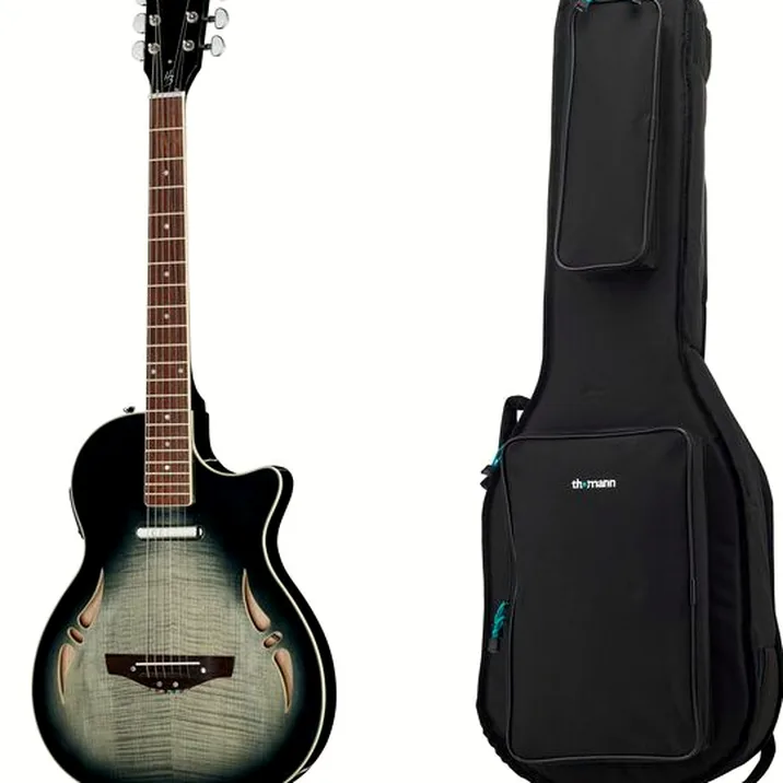 Harley Benton Custom Line N.-Steel w/Bag