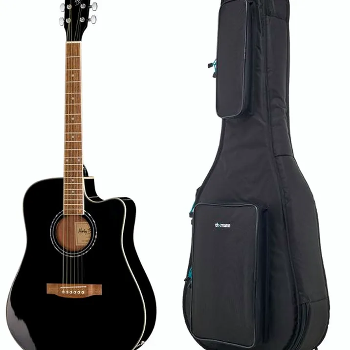 Harley Benton D-120CE BK w/Bag