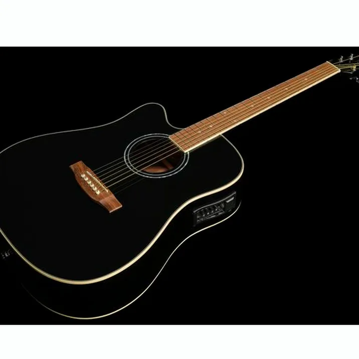 Harley Benton D-120CE-LH BK Bundle