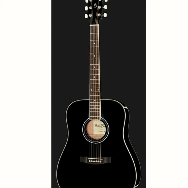 Harley Benton D-120LH BK w/Bag