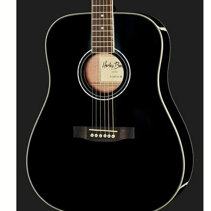 Harley Benton D-120LH BK w/Bag