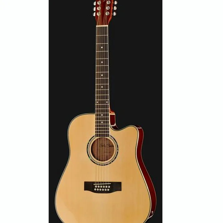 Harley Benton D-200CE-12NT w/Bag