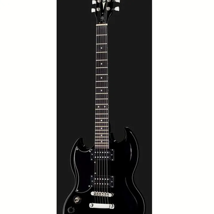 Harley Benton DC-200LH BK Student Series