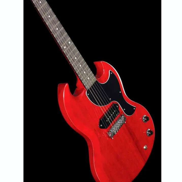 Harley Benton Dc 60 Junior Faded Cherry