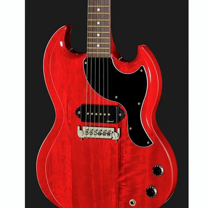Harley Benton Dc 60 Junior Faded Cherry