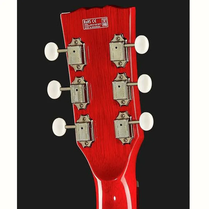 Harley Benton Dc 60 Junior Faded Cherry