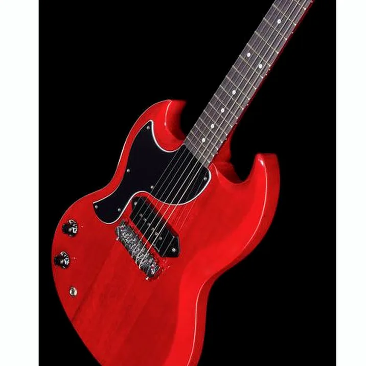 Harley Benton Dc 60 Junior Lh Faded Cherry