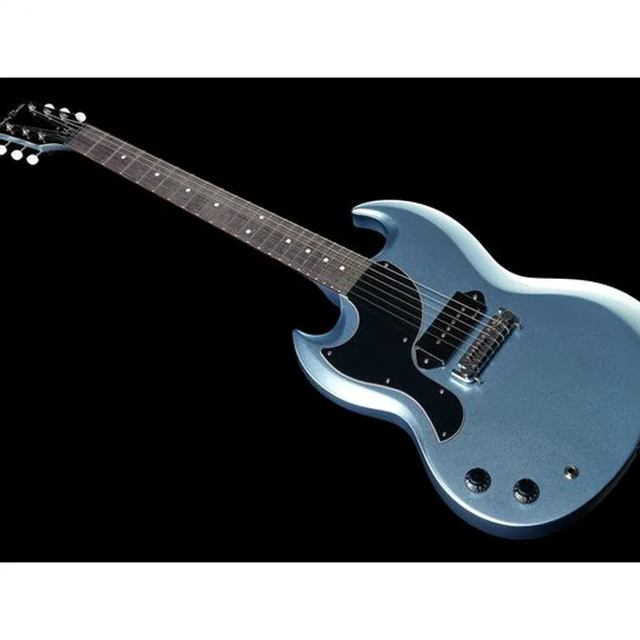 Harley Benton Dc 60 Junior Lh Pelham Blue