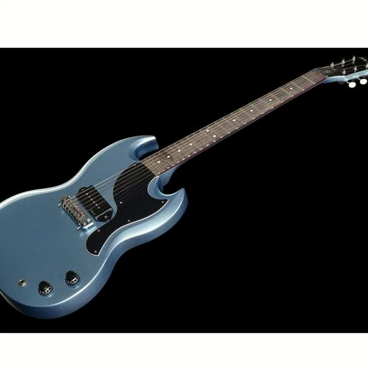 Harley Benton Dc 60 Junior Pelham Blue