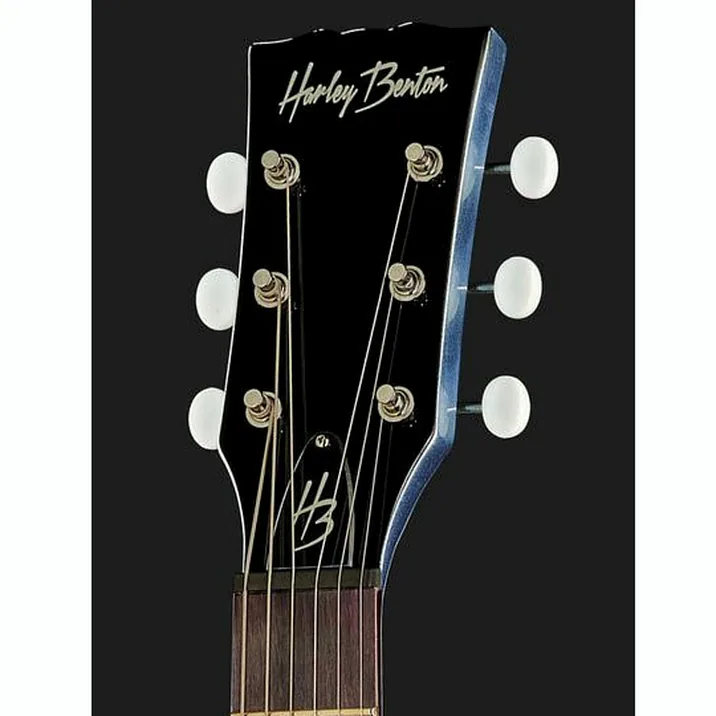 Harley Benton Dc 60 Junior Pelham Blue
