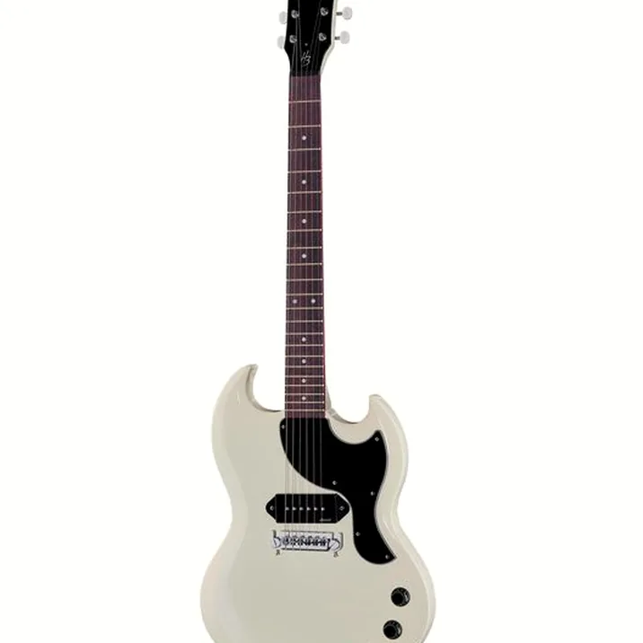 Harley Benton DC-60 Junior Polaris White