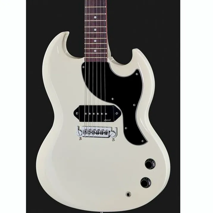 Harley Benton Dc 60 Junior Polaris White