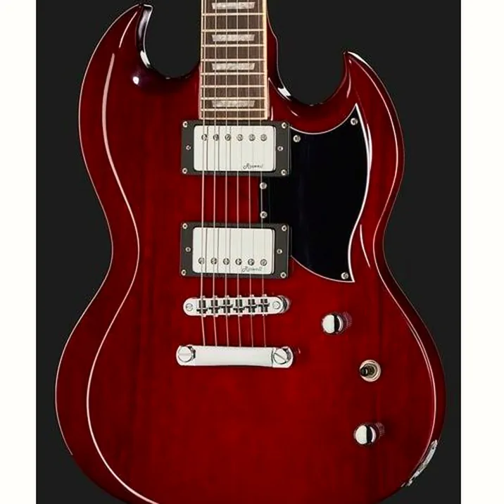 Harley Benton Dc Custom Cherry