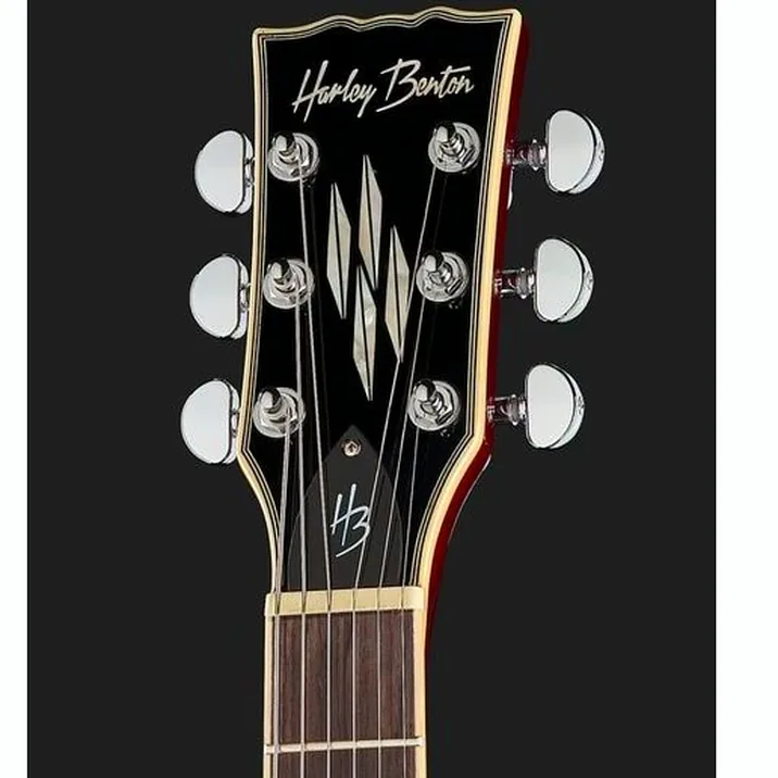 Harley Benton Dc Custom Cherry
