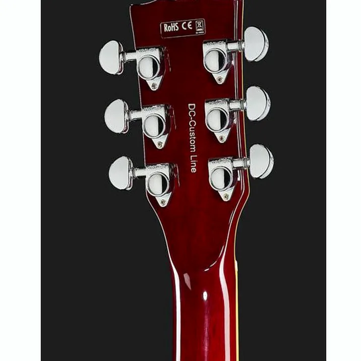 Harley Benton Dc Custom Cherry