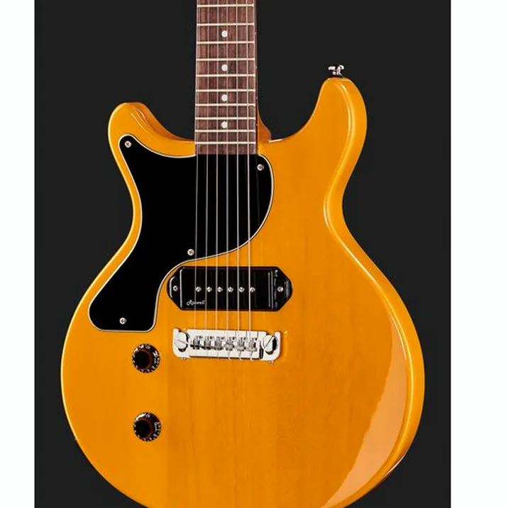 Harley Benton Dc Junior Fat Lh Tv Yellow