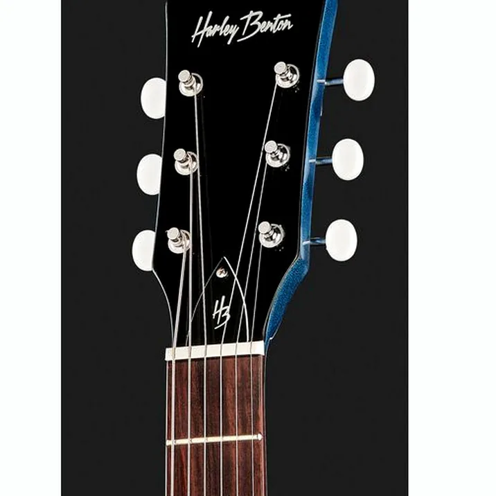 Harley Benton Dc Junior Fat Pelham Blue