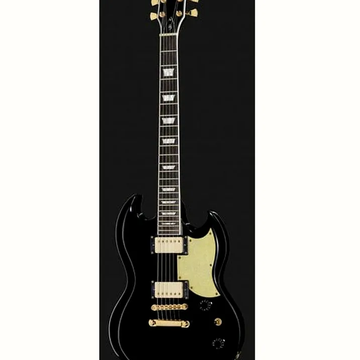 Harley Benton DC-LTD Gotoh Black