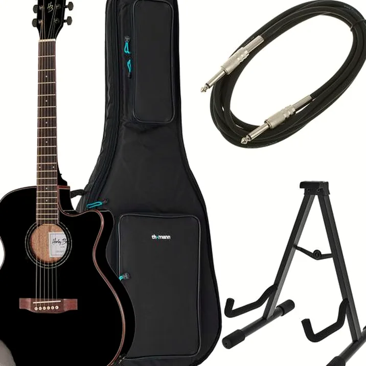Harley Benton EAX-500TL Black Bundle