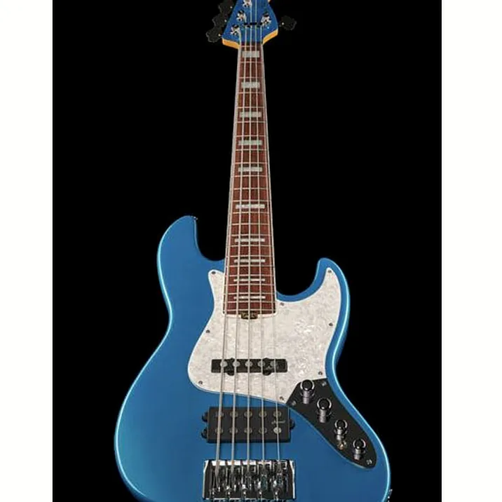 Harley Benton Enhanced Mj 5Eb Lake Blue