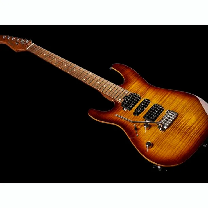 Harley Benton Fusion Iii Hsh Lh Roasted Fbb