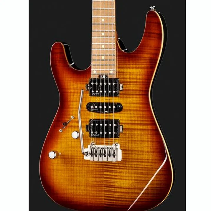 Harley Benton Fusion Iii Hsh Lh Roasted Fbb