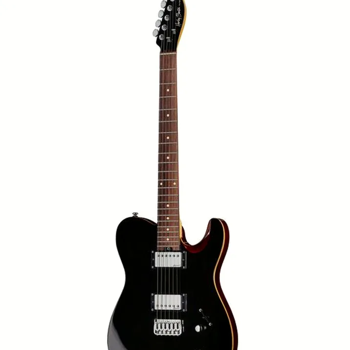 Harley Benton Fusion-T HH HT EB BK