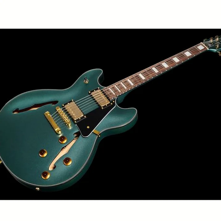 Harley Benton HB-35Plus Gun Metal Blue