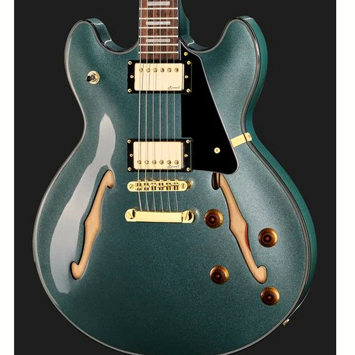 Harley Benton HB-35Plus Gun Metal Blue