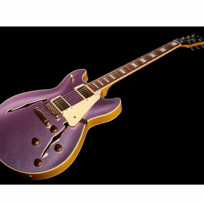 Harley Benton Hb 35Plus Metallic Plum