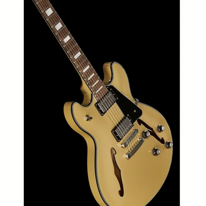 Harley Benton HB-35Plus Shoreline Gold