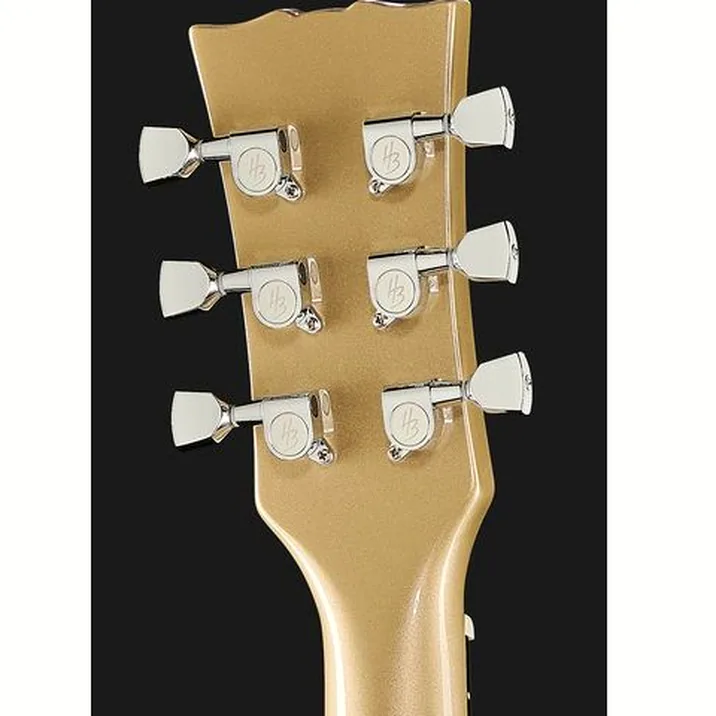 Harley Benton HB-35Plus Shoreline Gold